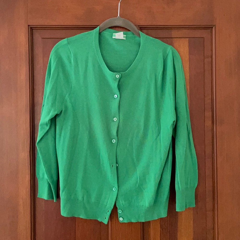 Featherweight cashmere cardigan